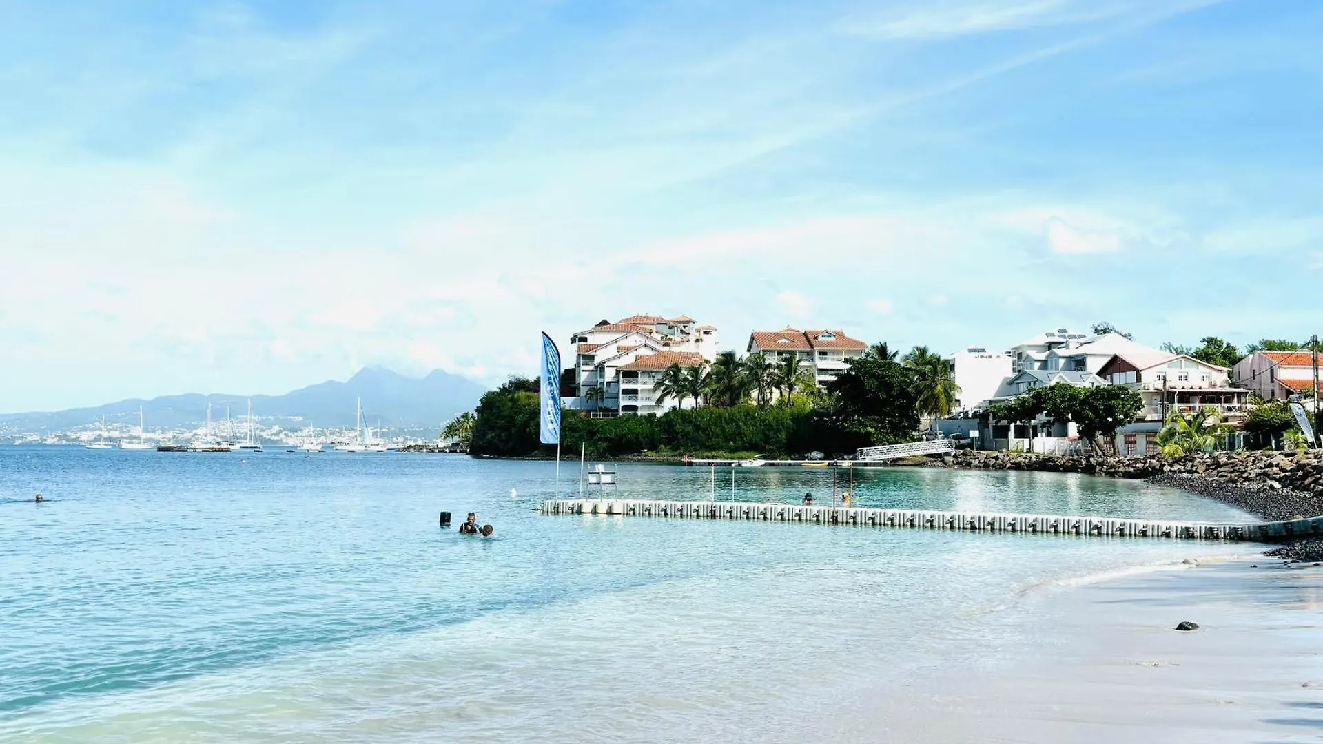 Apartamento Le Grand Bleu T5 Haut Standing, Vue Mer Et Pieds Dans L'Eau Les Trois-Ilets Martinica