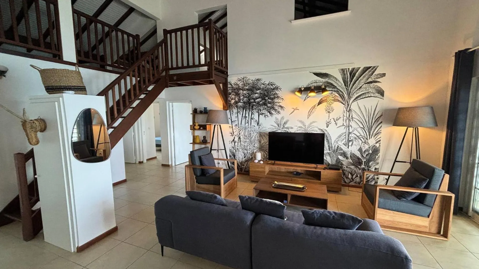 Apartment Le Grand Bleu T5 Haut Standing, Vue Mer Et Pieds Dans L'Eau Les Trois-Ilets Martinique